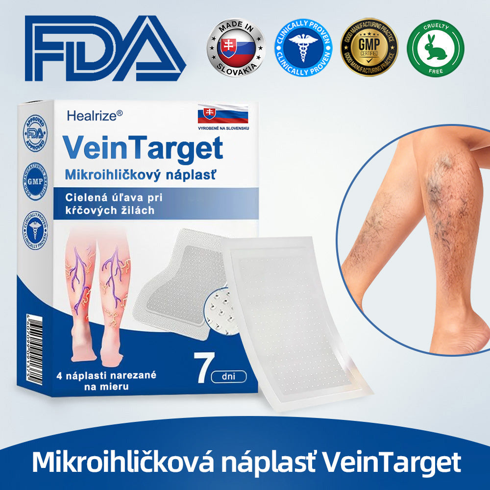 ✅👩‍⚕️👩‍⚕️ Healrize® VeinTarget микроиглен пластир ⚡ Незабавно облекчение, дълготрайни резултати