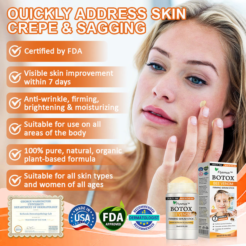🐝Произведено и изпратено от САЩ✨Flysmus™ Botox Bee Venom Firming Serum Stick🔥ПОСЛЕДЕН ДЕН 70% ОТСТЪПКА