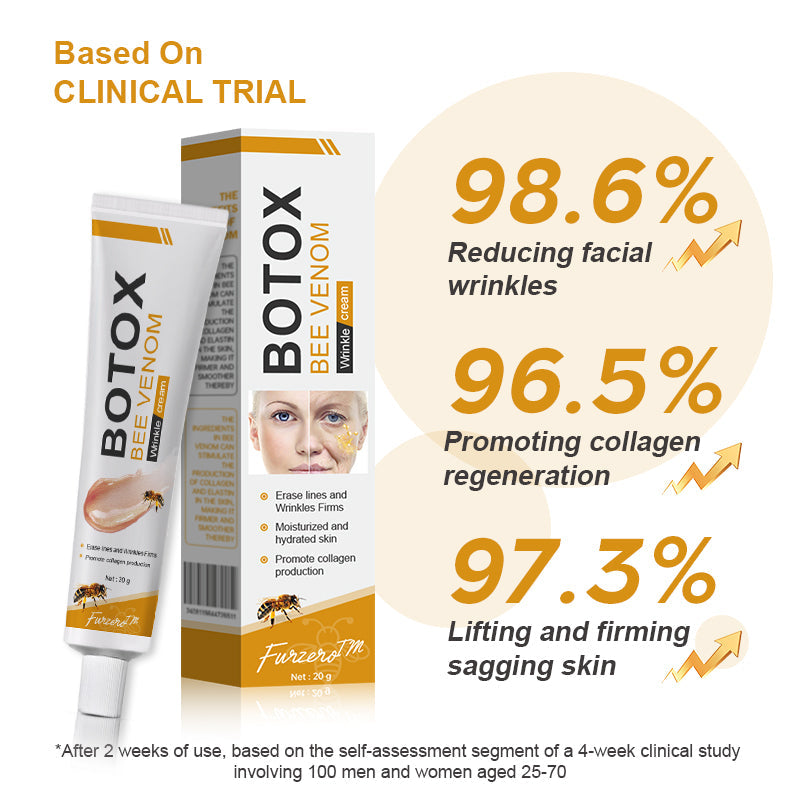 (🌿🌿Vyrobeno a odesláno z EU✅) - 👩‍⚕️Furzero™ Botoxový krém proti vráskám se včelím jedem-(POSLEDNÍ DEN 70% SLEVA)